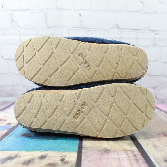 LL BEAN Pile Fleece Cozy Bootie Slippers Size 8 - Picture 7 of 9
